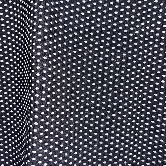 Liz Claiborne career Emma classic pants, size 16, black with white polka dots - Picture 2 of 5